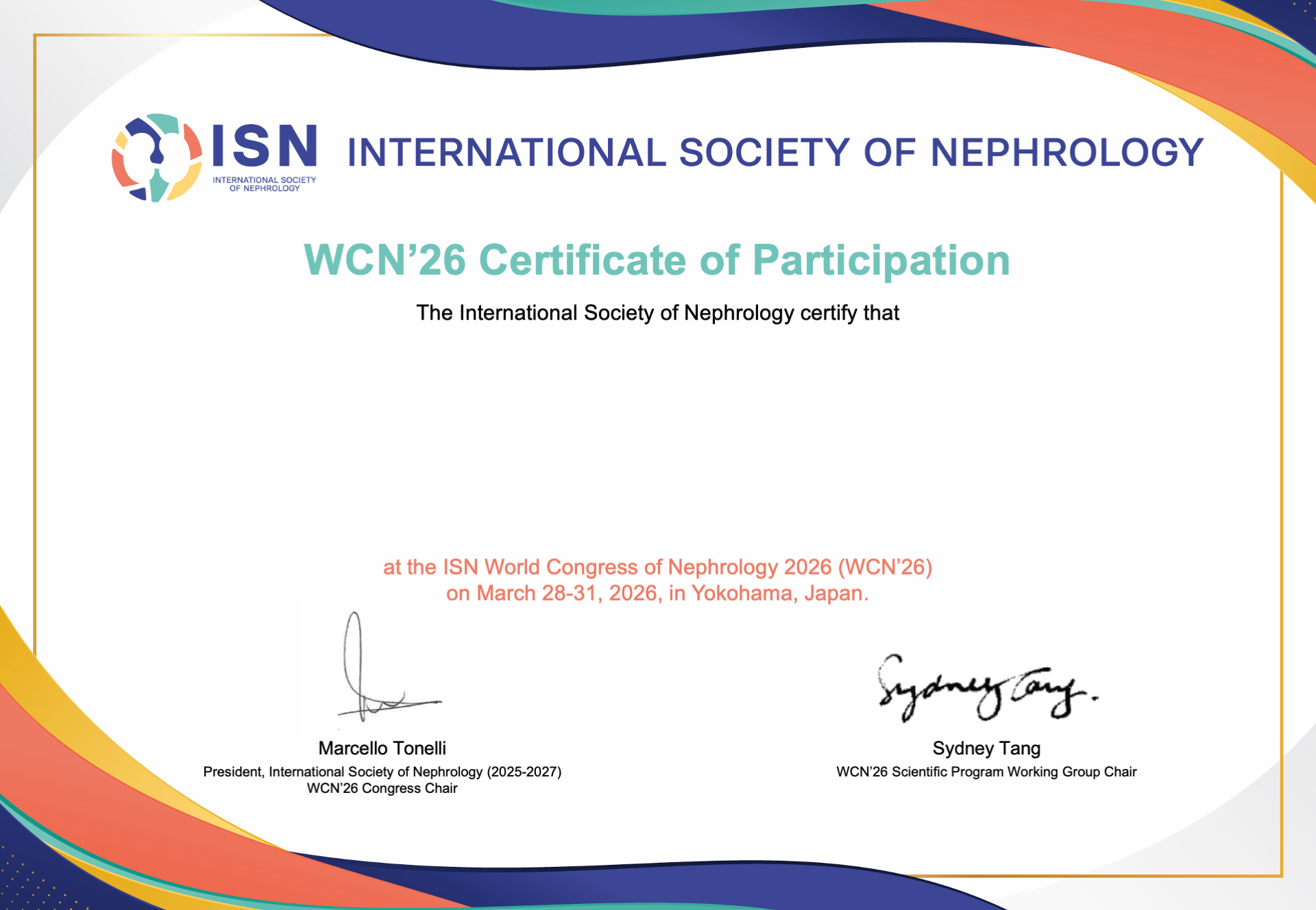 Certificate Background